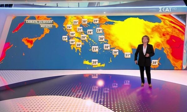 Πρόγνωση Καιρού | 24/07/2026