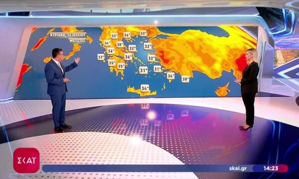 Πρόγνωση καιρού από τον Παναγιώτη Γιαννόπουλο | 11/07/2026