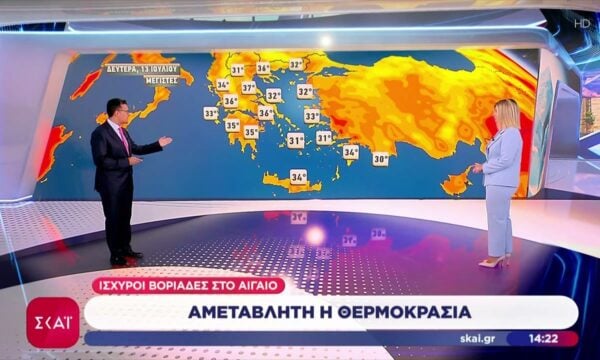 Πρόγνωση καιρού από τον Παναγιώτη Γιαννόπουλο | 12/07/2026