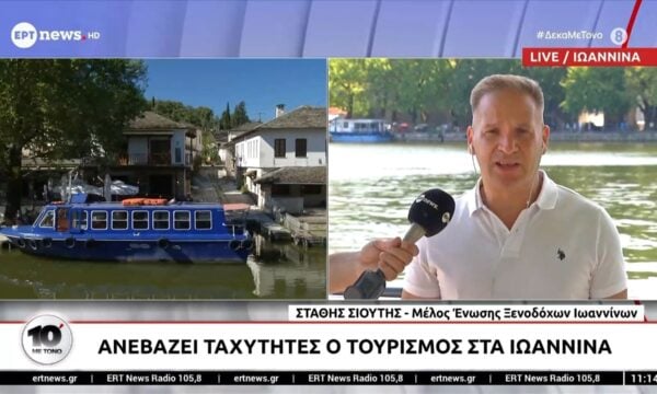 Πρωινή βόλτα στη λίμνη των Ιωαννίνων