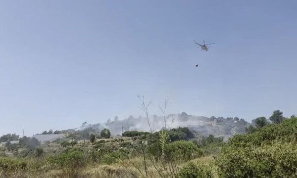 Πυρκαγιά στην περιοχή των Μεστών Χίου – Σε συναγερμό η Πυροσβεστική