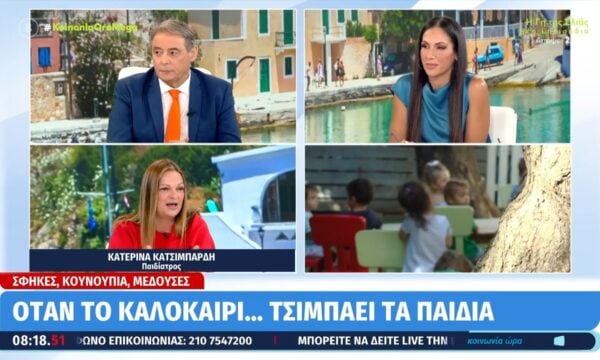 Σφήκες, κουνούπια, μέδουσες: Όταν το καλοκαίρι… τσιμπάει τα παιδιά