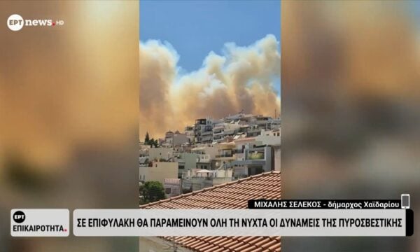 Σκληρή μάχη με τα πύρινα μέτωπα – Μιχάλης Σελέκος, δήμαρχος Χαϊδαρίου