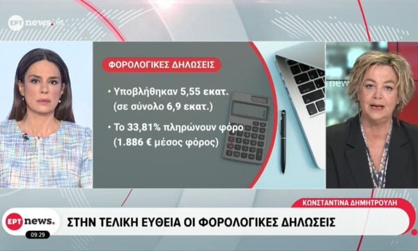 Στην τελική ευθεία οι φορολογικές δηλώσεις