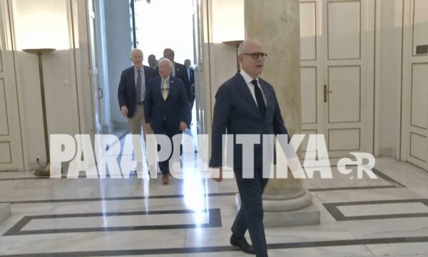 Συνάντηση Γεραπετρίτη με αντιπροσωπεία του αμερικανικού Κογκρέσου
