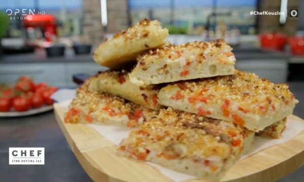 Συνταγή για σιτσιλιάνικη πίτσα από τον Βαγγέλη Δρίσκα