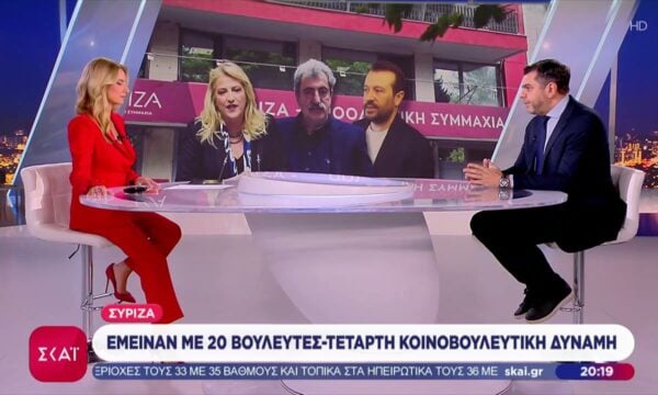 ΣΥΡΙΖΑ: Έμειναν με 20 βουλευτές – Τέταρτη κοινοβουλευτική δύναμη
