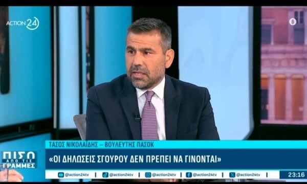 Τ. Νικολαϊδης: «Οι δηλώσεις Σγουρού δεν πρέπει να γίνονται»