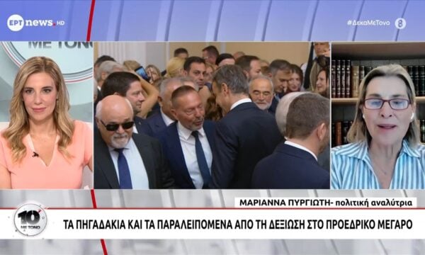 Τα πηγαδάκια και τα παραλειπόμενα από τη δεξίωση στο Προεδρικό Μέγαρο