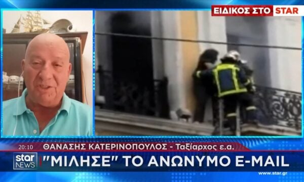 Θ. Κατερινόπουλος: «Με προβληματίζει που εστάλη το email μετά από 16 χρόνια – Εγκληματική ενέργεια των αστυνομικών στο Άργος»