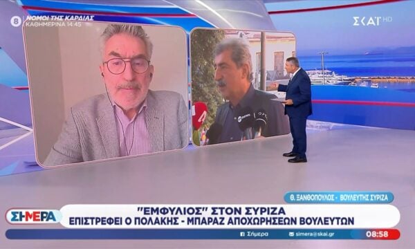 Θ. Ξανθόπουλος για ΕΛ.Α.Σ: «Η απόφαση της 6ης Ιουνίου απέμεινε χωρίς αποδέκτη»