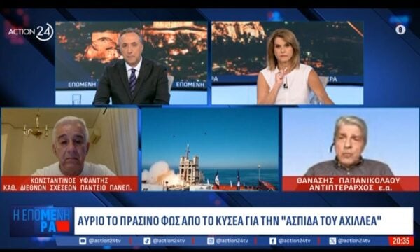 Θ. Παπανικολάου: «Θα κοιμόμαστε πιο ήσυχοι με την “Ασπίδα του Αχιλλέα”, να αναπτύξουμε και βαλλιστικούς πυραύλους»