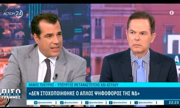 Θ. Πλεύρης: «Χθες στοχοποιήθηκε ο απλός ψηφοφόρος της ΝΔ»