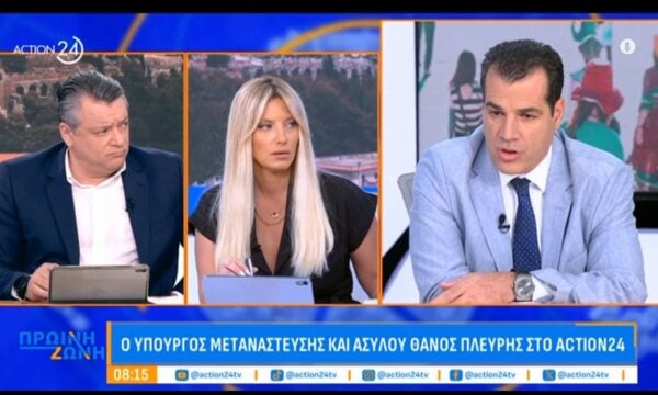 Θ. Πλεύρης: «Οι μεταναστευτικές ροές στην Κρήτη πέρυσι ήταν περισσότερες από φέτος»