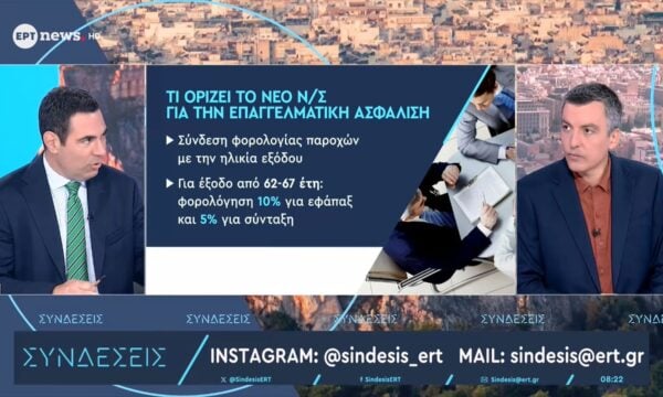 Τι ορίζει το νέο ν/σ για την επαγγελματική ασφάλιση