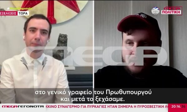 Την αποπομπή του Θάνου Ντόκου ζητά η αντιπολίτευση μετά τη συνέντευξη των δύο Ρώσων φαρσέρ στο MEGA