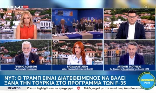Β. Αναστασίου: «Η Ελλάδα πρέπει να έχει κοινή γραμμή για τα εθνικά θέματα»