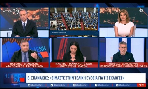 Β. Σπανάκης: «Είμαστε στην τελική ευθεία για τις εκλογές»