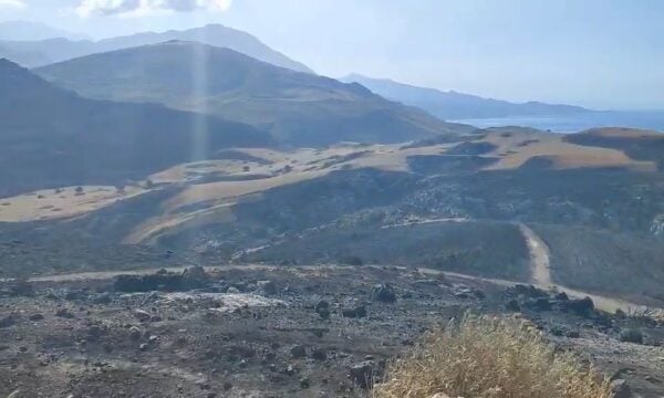 Βίντεο από το Ρέθυμνο αποτυπώνει βιβλική καταστροφή από την πυρκαγιά – Στάχτη 45.000 στρέμματα