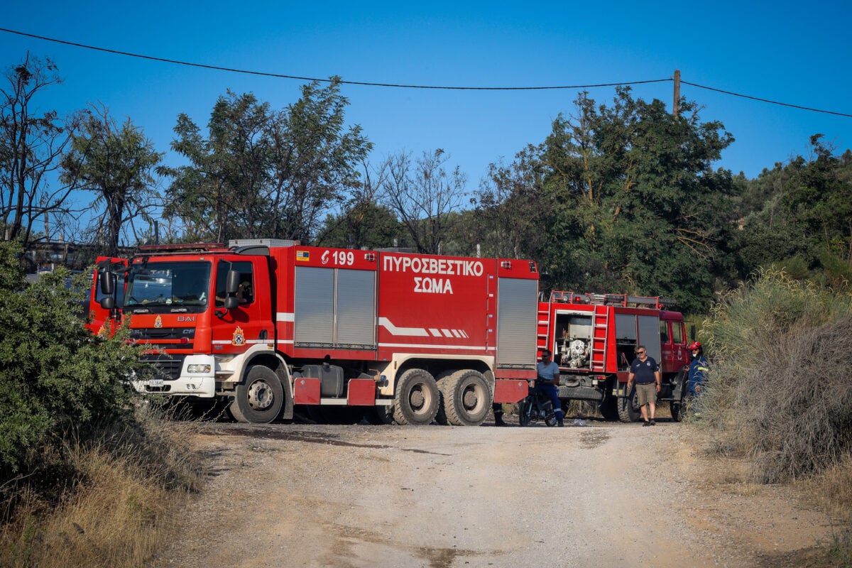 Φωτιά στην Αγιάσο Λέσβου: Το 112 ήχησε για ετοιμότητα