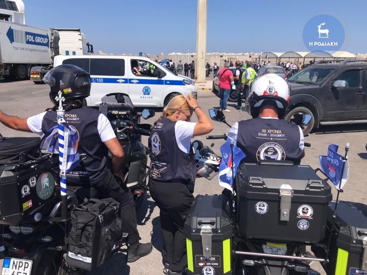 Στη Ρόδο οι 34 Κύπριοι μοτοσικλετιστές για τις εκδηλώσεις μνήμης Ισαάκ και Σολωμού