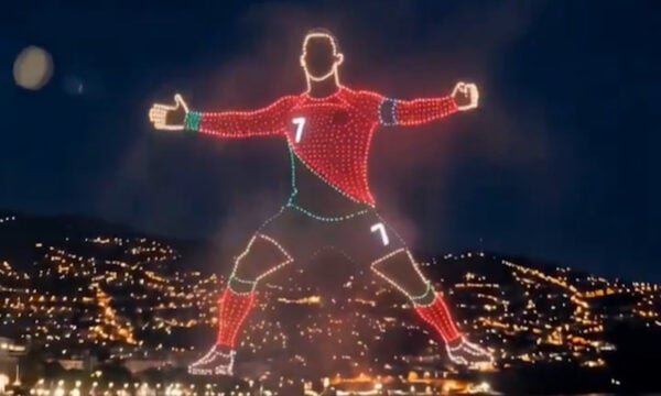 Κριστιάνο Ρονάλντο: Αποχαιρετιστήριο drone show στην Πορτογαλία για το τελευταίο του ματς σε Μουντιάλ