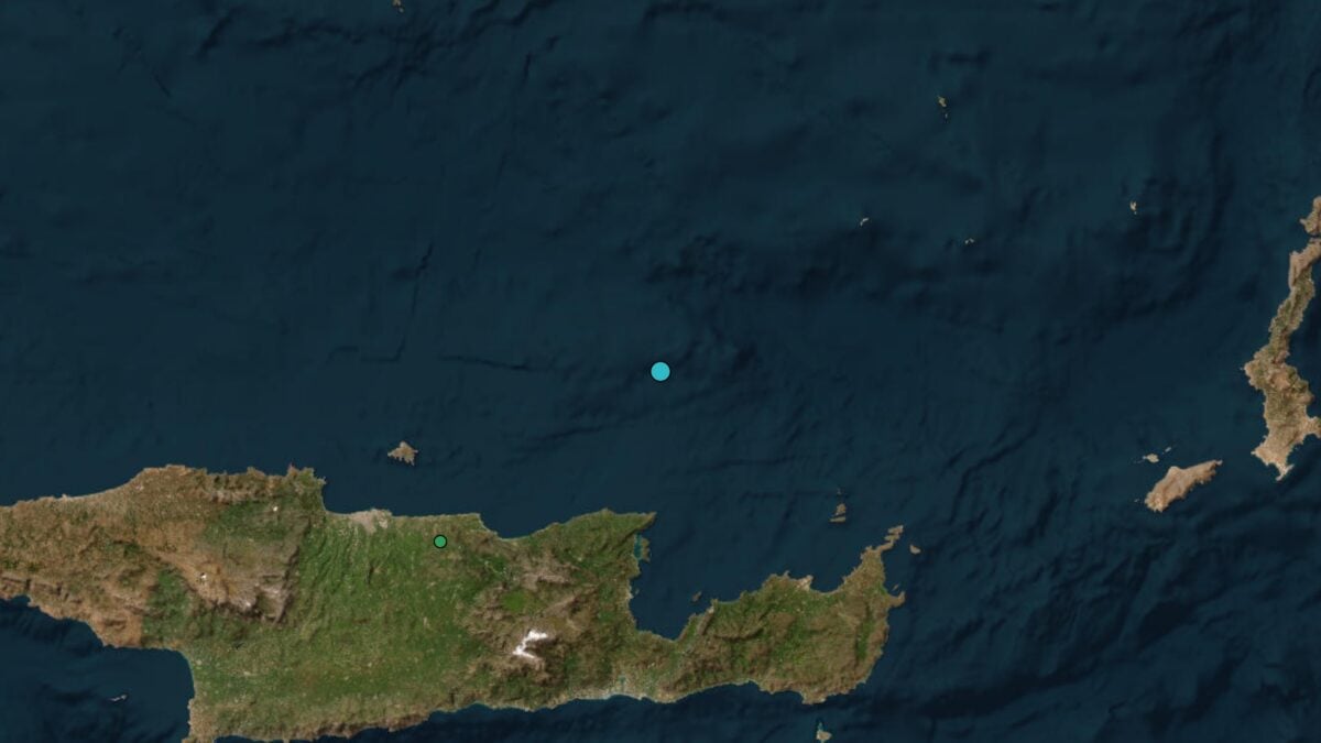 Σεισμός στην Νεάπολη Λασιθίου μεγέθους 3,9 Ρίχτερ