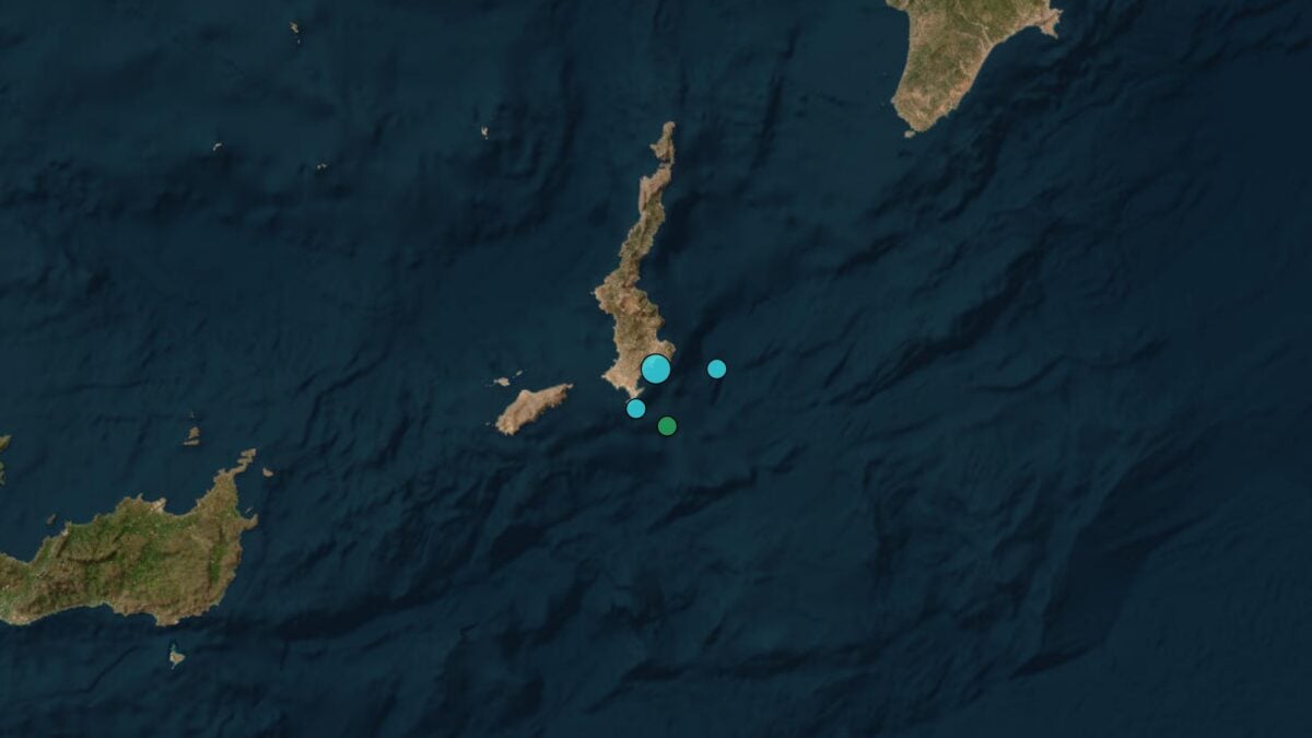 Σεισμός 3,8 Ρίχτερ στην Κάρπαθο