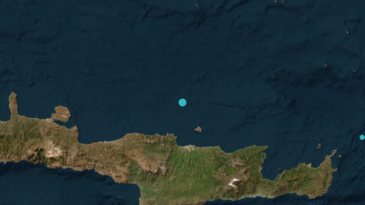 Σεισμός 4,3 Ρίχτερ στις Σίσες Ρεθύμνου