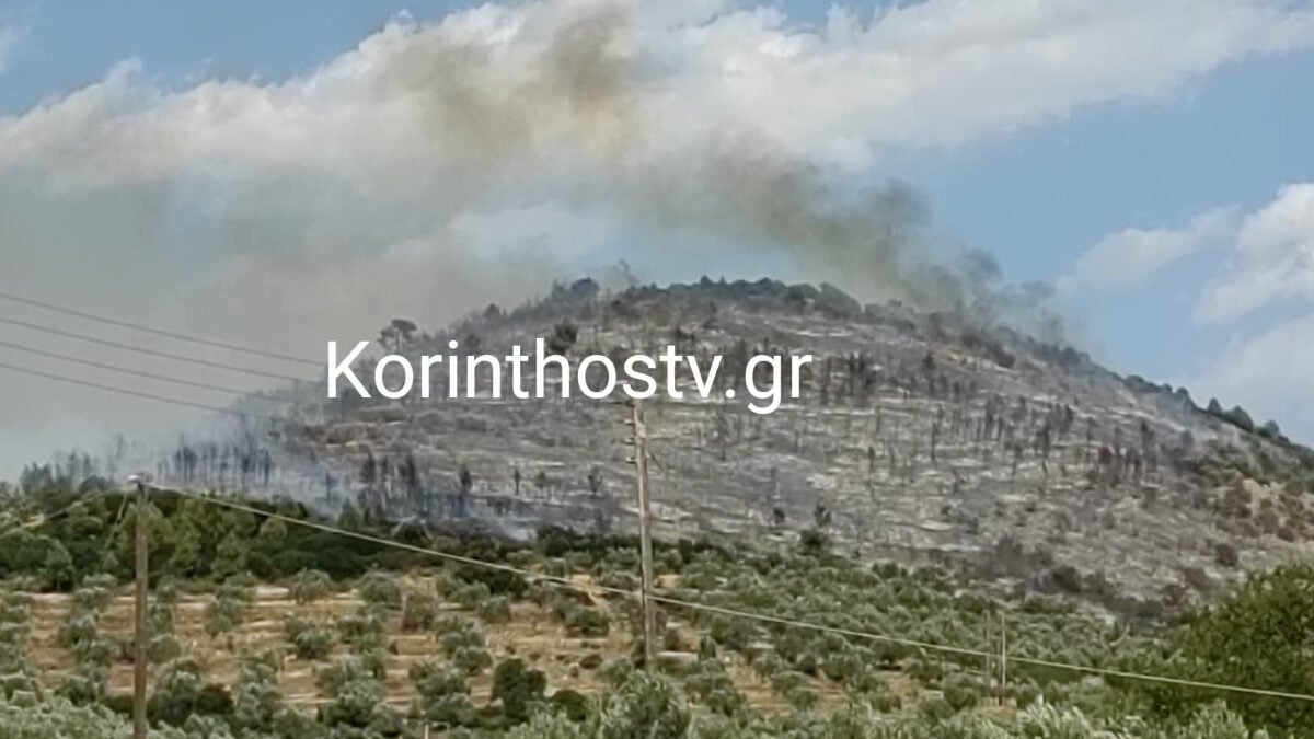 Κορινθία: Χωρίς ενεργό μέτωπο η φωτιά στο Σπαθοβούνι 1 Κορινθία: Χωρίς ενεργό μέτωπο η φωτιά στο Σπαθοβούνι