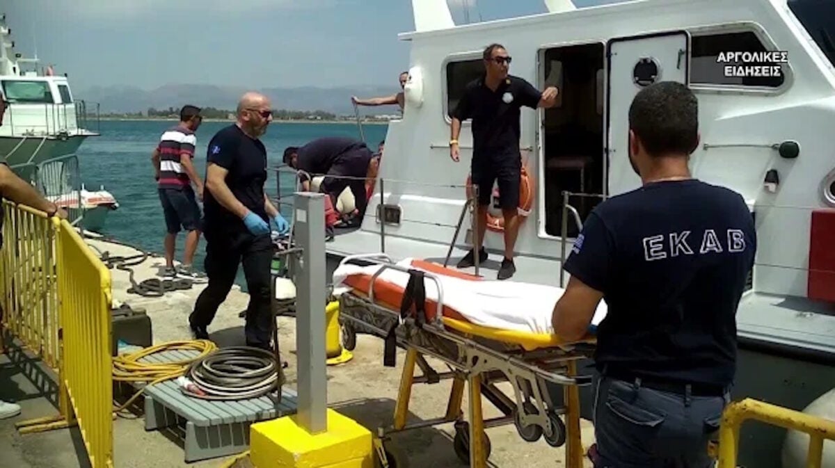 Στις Σπέτσες σοβαρό ατύχημα: Γυναίκα τραυματίστηκε σοβαρά από προπέλα σκάφους 1 Στις Σπέτσες σοβαρό ατύχημα: Γυναίκα τραυματίστηκε σοβαρά από προπέλα σκάφους