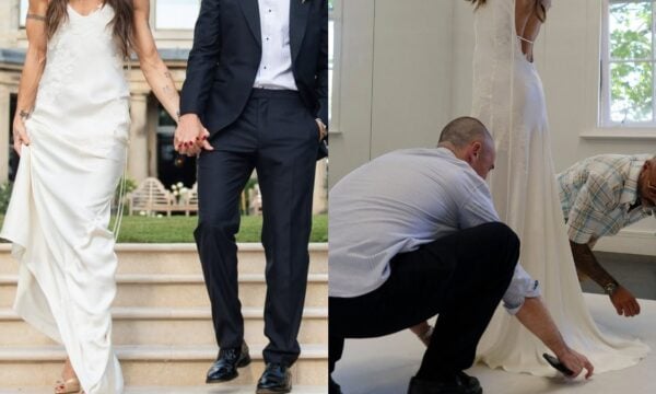 Ζευγάρι παντρεύτηκε παρουσία εκλεκτών καλεσμένων – Εντυπωσίασε το νυφικό δια χειρός Victoria Beckham