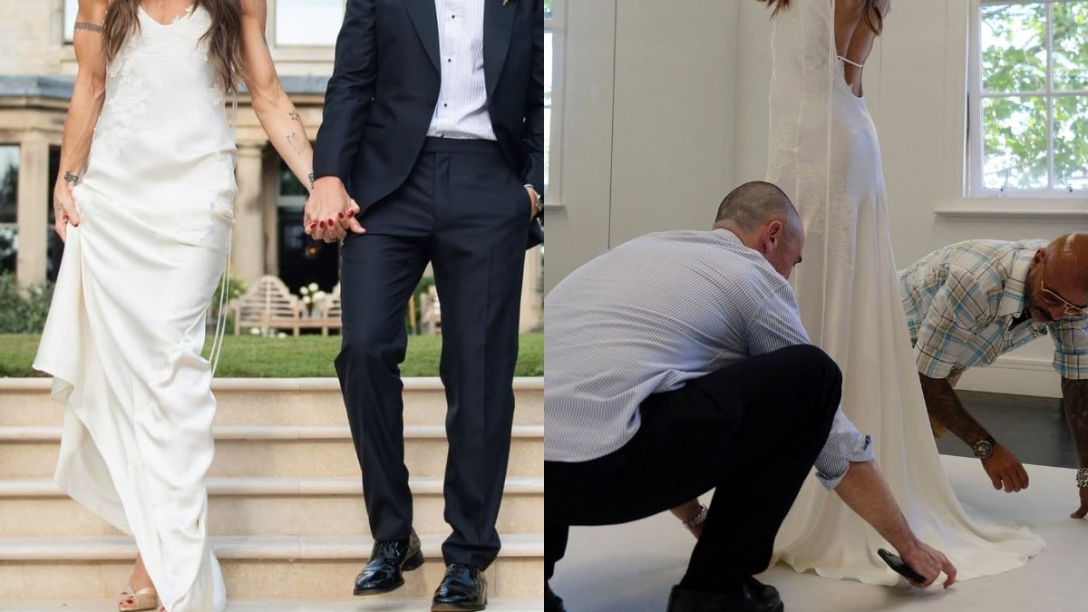 Ζευγάρι παντρεύτηκε παρουσία εκλεκτών καλεσμένων – Εντυπωσίασε το νυφικό δια χειρός Victoria Beckham