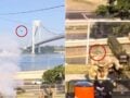 Βίντεο: Σκίουρος τρόμαξε από κανονιοβολισμό στο Μπρούκλιν και έπεσε πάνω σε στρατιώτη – Πτώση από ύψος δεκάδων μέτρων