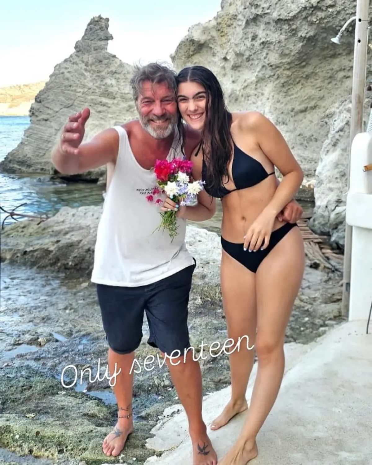 Γιάννης Στάνκογλου: Η κόρη του έγινε 17 ετών – Φωτογραφία τους από την παραλία 7 Στάνκογλου κόρη