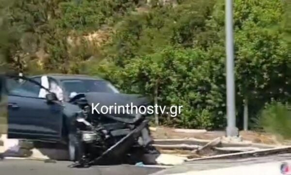 Φορτηγό στη Νεμέα: Έσπασε τις μπάρες, πέρασε στο αντίθετο ρεύμα και καρφώθηκε σε αυτοκίνητο – 3 τραυματίες