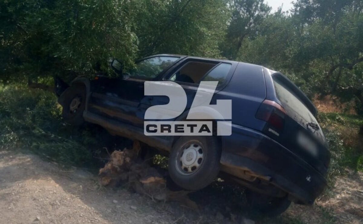 Τροχαίο στα Χανιά: Αυτοκίνητο βγήκε εκτός πορείας και χτύπησε σε ελιά – Εγκλωβίστηκαν δύο άτομα