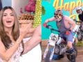 Φραγκολιάς στο Happy Day με μηχανή και ξανθό μαλλί: Η Τσιμτσιλή τον ρώτησε «Έτσι θα είσαι το καλοκαίρι ή ξεβάφει;»