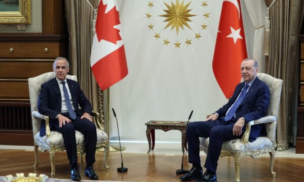 Η Τουρκία ενημέρωσε τον Καναδά ότι θα συμμετάσχει στην παγκόσμια Τράπεζα για την Άμυνα, την Ασφάλεια και την Ανθεκτικότητα (DSRB)