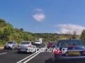 Στιγμές τρόμου στον ΒΟΑΚ: Μπήκε στο αντίθετο ρεύμα για να κάνει προσπέραση και γλίτωσε τη μετωπική στο «τσακ»