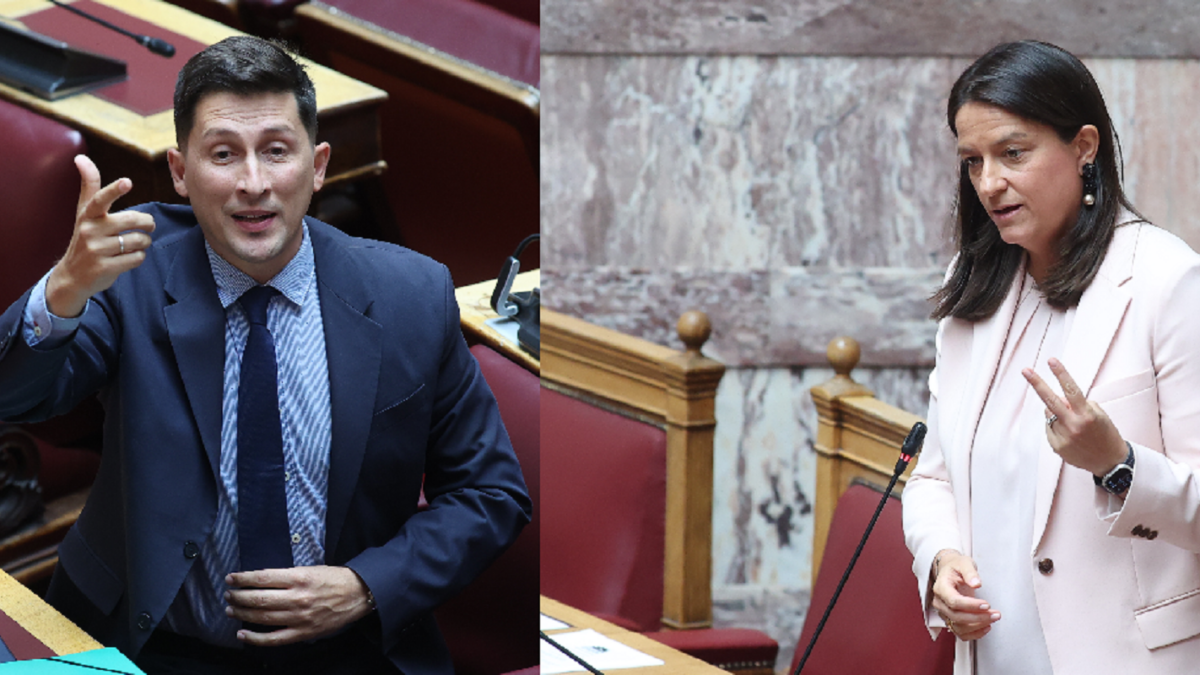 Βουλή: Κόντρα Κεραμέως – Χρηστίδη – «Να φέρετε αποδείξεις ότι είπα ψέματα, αλλιώς να ανακαλέσετε» – «Με αλαζονεία μας κάνετε τη δασκάλα» 1 Βουλή: Κόντρα Κεραμέως – Χρηστίδη – «Να φέρετε αποδείξεις ότι είπα ψέματα, αλλιώς να ανακαλέσετε» – «Με αλαζονεία μας κάνετε τη δασκάλα»