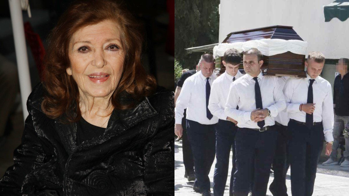 Τζένη Ζαχαροπούλου: Ποιοι βρέθηκαν στην κηδεία της και στο τελευταίο «αντίο» (Φωτογραφίες)