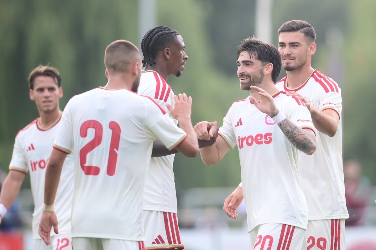 Ολυμπιακός – Φορτούνα Σίταρντ 3-1: Χατ-τρικ ο Ζότα Σίλβα στο ντεμπούτο στη φιλική ερυθρόλευκη νίκη
