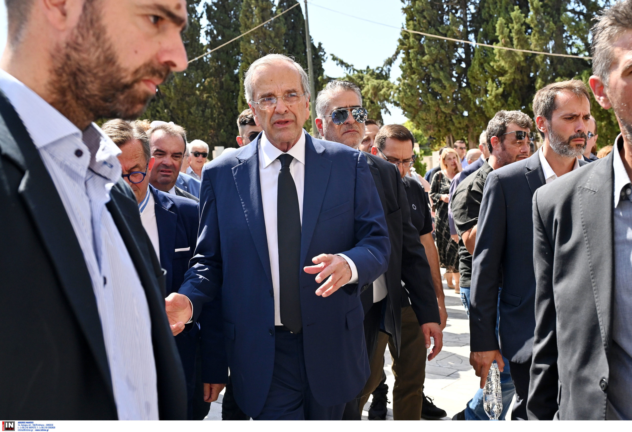 Ετήσιο μνημόσυνο της Λένας Σαμαρά: Παρουσία οικογένειας, φίλων και πολιτικών