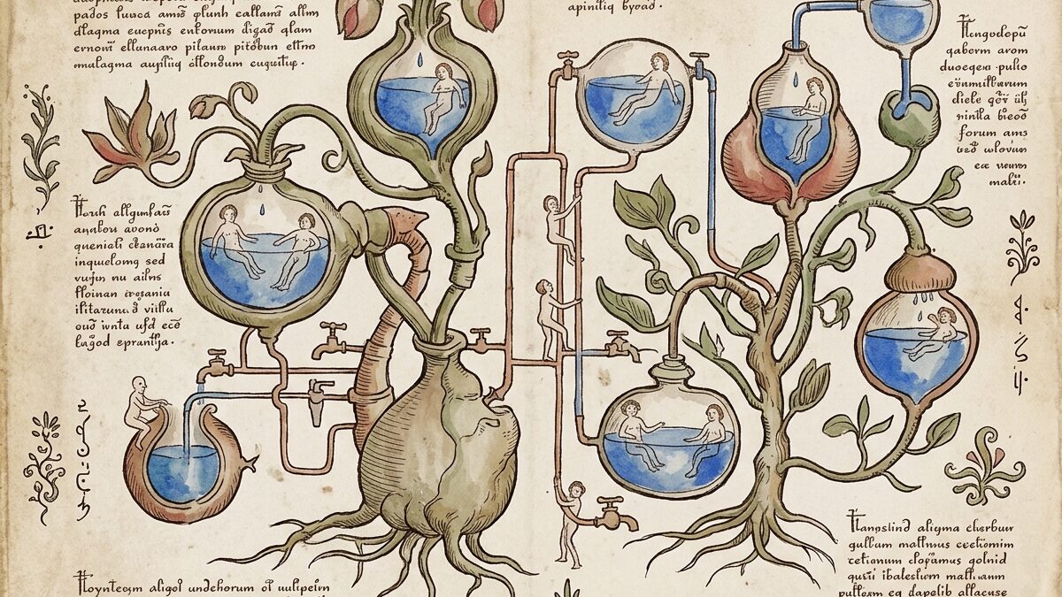 Το Χειρόγραφο Βόινιτς (Voynich): Το μεσαιωνικό βιβλίο 600 ετών που «γέννησε» θεωρίες για αρχαία γενετική 1 Το Χειρόγραφο Βόινιτς (Voynich): Το μεσαιωνικό βιβλίο 600 ετών που «γέννησε» θεωρίες για αρχαία γενετική