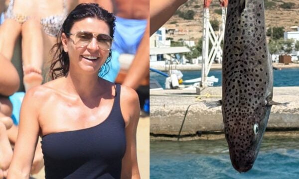 Μαρίνα Βερνίκου: Ποζάρει με λαγοκέφαλο στη Μύκονο και στέλνει μήνυμα «Δεν υπάρχει λόγος να φοβόμαστε»