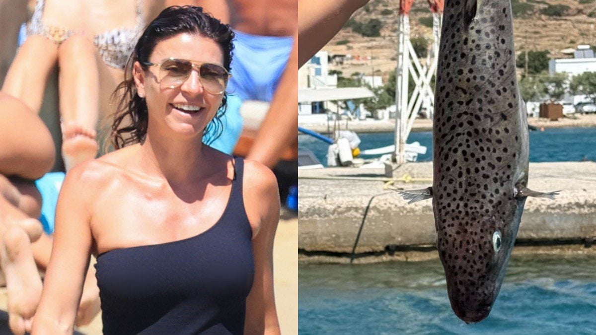 Μαρίνα Βερνίκου: Ποζάρει με λαγοκέφαλο στη Μύκονο και στέλνει μήνυμα «Δεν υπάρχει λόγος να φοβόμαστε»