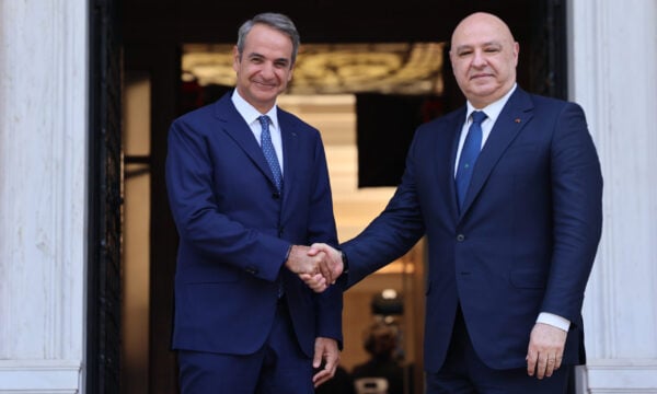 LIVE – Οι κοινές δηλώσεις του Κυριάκου Μητσοτάκη με τον Πρόεδρο του Λιβάνου