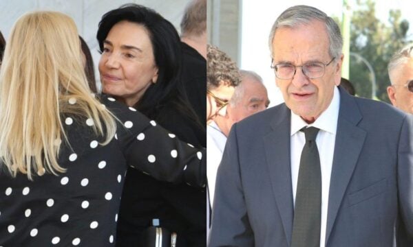 Ετήσιο μνημόσυνο για την 34χρονη Λένα Σαμαρά: Συγκινημένοι ο Αντώνης Σαμαράς και η σύζυγός του