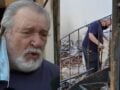 Τάσος Χαλκιάς στα αποκαΐδια του σπιτιού του στο Πόρτο Γερμενό: Η εικόνα του (Βίντεο)